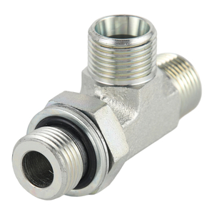ACCH-OG / ADDH-OG / ACCH-OG/RN / ADDH-OG/RN Series Metric Male 24&deg; Cone Run Tee dengan Ujung Stud yang Dapat Disesuaikan (ISO 6149-2)
