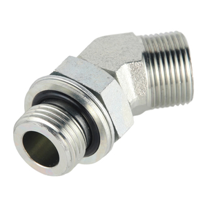 1CG4-OG / 1DG4-OG / 1CG4-OG/RN / 1DG4-OG/RN серыі 45&deg; BSP з разьбой Рэгуляваная шпілька з ушчыльняльным кольцам