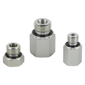 5B BSP Pria Penggunaan Ganda untuk Kursi Kerucut 60&deg; atau Segel Berikat / Adaptor Hidraulik BSP Wanita ISO 1179