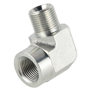 5B9 90&deg; Siku BSP Pria 60&deg; Kursi / BSP Wanita Adaptor Hidraulik ISO 1179