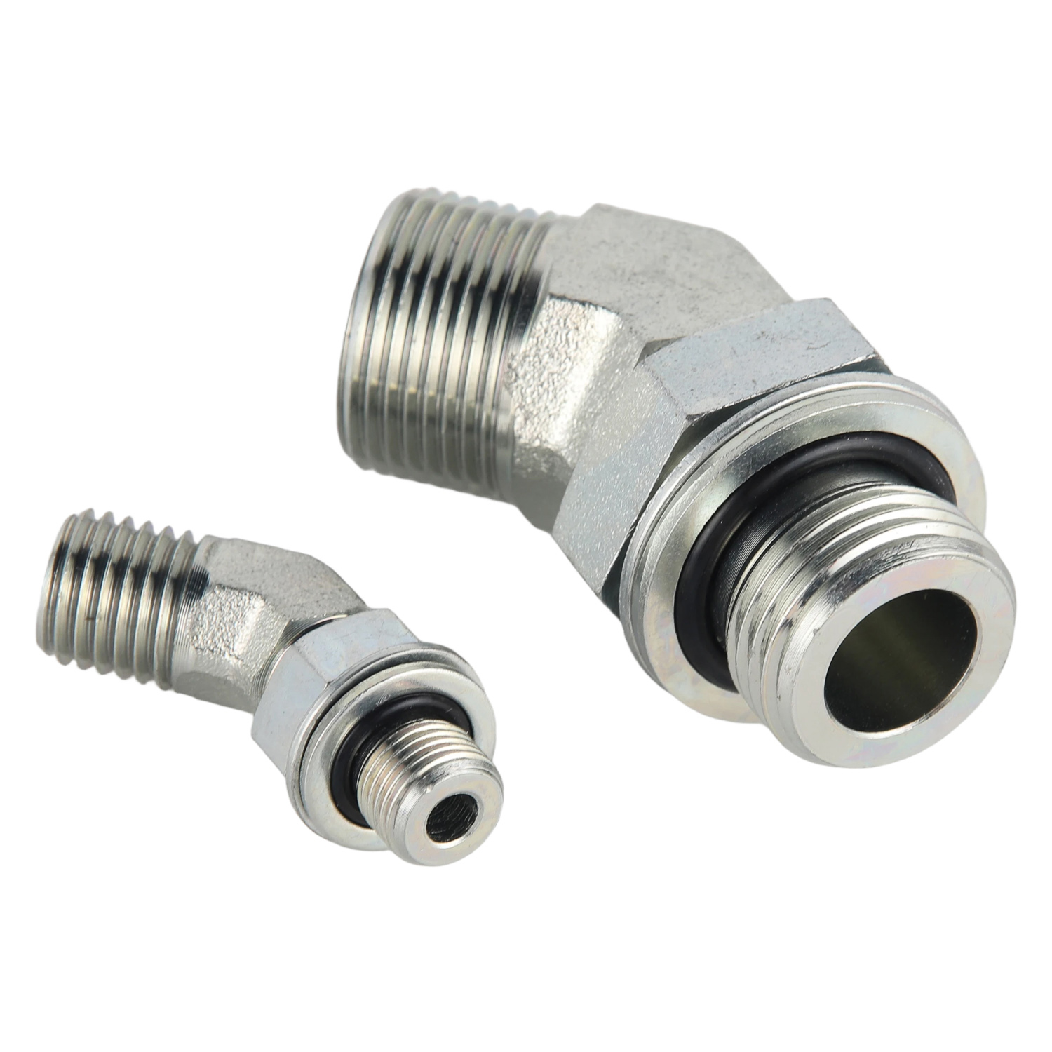 1CG4-OG / 1DG4-OG / 1CG4-OG/RN / 1DG4-OG/RN Seri 45&deg; BSP Thread Adjustable Stud Elbow dengan O-Ring Seal
