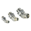 1CG4-OG / 1DG4-OG / 1CG4-OG/RN / 1DG4-OG/RN Seri 45&deg; BSP Thread Adjustable Stud Elbow dengan O-Ring Seal
